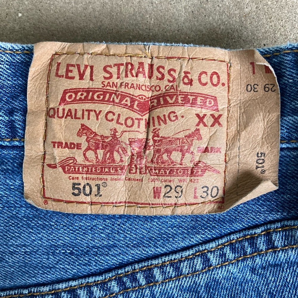 Vintage Levis 501, Women’s, Button Fly - Picture 2 of 5